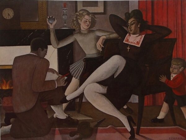 [CHAMBON] - MARQUIS (Jean-M.) Emile Chambon. Du clacissisme au surréalisme poétique. Genève, Albert Skira, 1984. – Image 4
