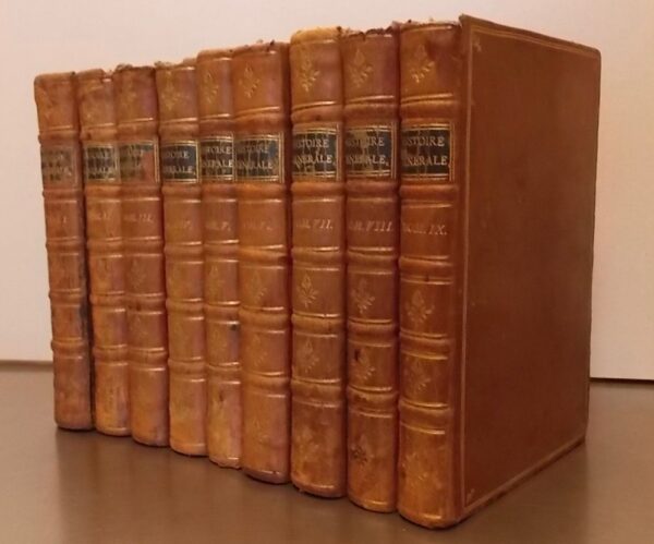 MILLOT (Claude François Xavier, abbé) Elémens d'histoire générale. A Neuchâtel, de l'imprimerie de la Société Typographique, 1775.