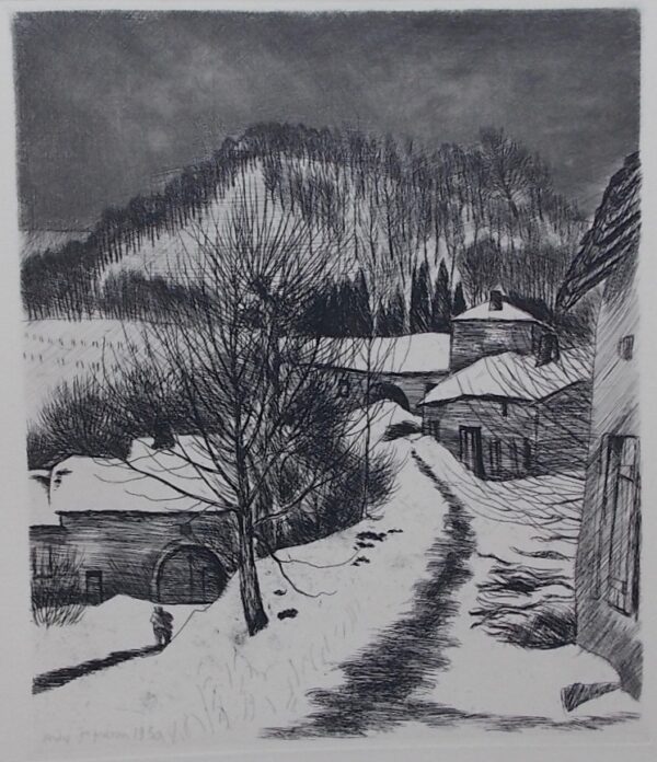[JACQUEMIN] - CHERONNET (Louis) Portrait de A. Jacquemin. Sans lieu, Manuel Bruker, 1951. – Image 3