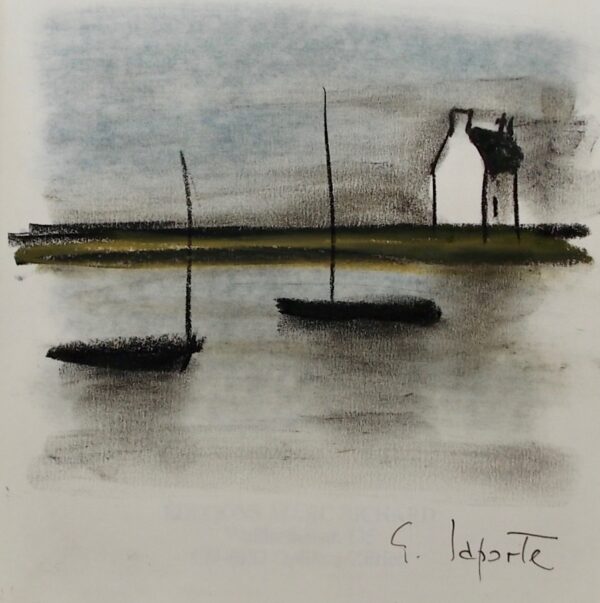 [LAPORTE[ - LANOUX (Armand) Georges Laporte. Oeuvre peint 1970-1981. Oeuvre gravé 1960-1981. Opfikon, Editions Marc Richard, 1982. – Image 2