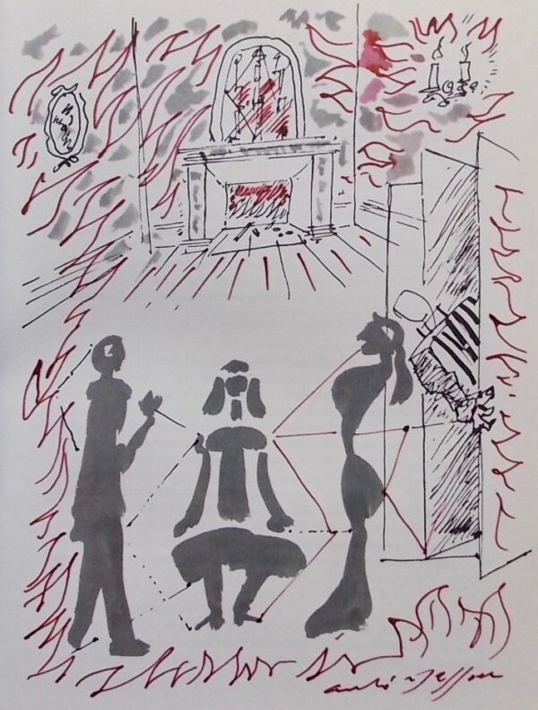 SARTRE (Jean-Paul) Théâtre. Les mouches - Huis-clos - Morts sans sépulture - La putain respectueuse - Les mains sales - Le diable et le bon dieu - Kean - Nekrassov - Les séquestrés d'Altona. Paris, Gallimard, 1962. – Image 3