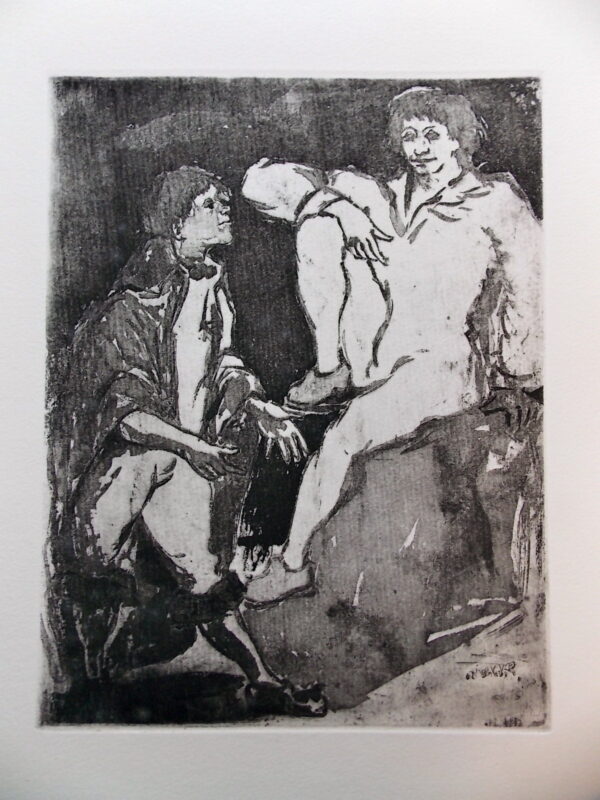 [STAMPFLI (Pierre)] - MOLIERE Les fourberies de Scapin. Bienne, chez l'artiste, 1950. – Image 2