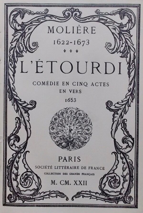 MOLIERE Théâtre complet. Paris, Société Littéraire de France, 1922-1923. – Image 3