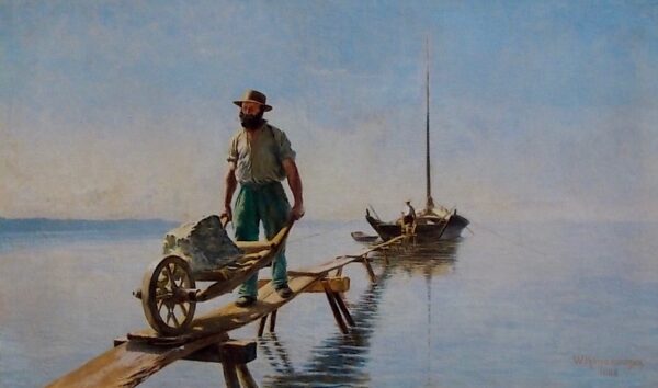 [RÖTHLISBERGER] - COMTESSE (Gérald) William Röthlisberger. Le peintre du lac de Neuchâtel (1862-1943). Hauterive, Gilles Attinger, 1989. – Image 6