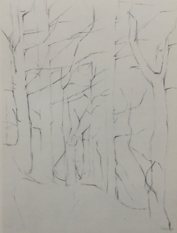 JACCOTTET (Philippe) La promenade sous les arbres. Lausanne, Mermod, 1957. – Image 4