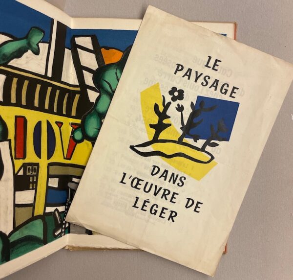 CENDRARS (Blaise) & LEGER (Fernand) Entretien de Fernand Léger avec Blaise Cendrars et Louis Carré sur Le paysage dans l'oeuvre de Léger. Paris, Louis Carré, 1956. – Image 5