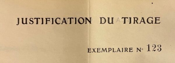CENDRARS (Blaise) Le Panama ou les aventures de mes sept oncles. Paris, La Sirène, 1918. – Image 3