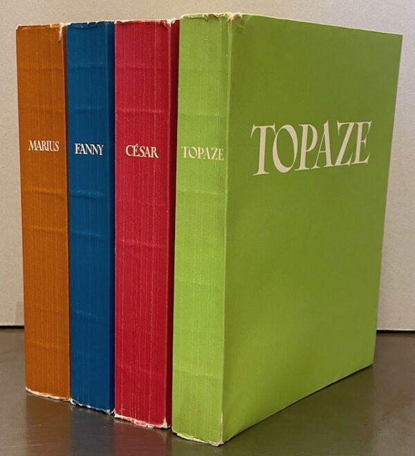 [DUBOUT] - PAGNOL (Marcel) Marius - Fanny - César - Topaze. Lausanne, Henri Kaeser, 1948-52. – Image 6