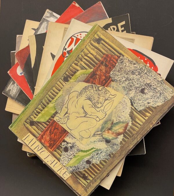 [REVUE MINOTAURE] - COLLECTIF Minotaure. Collection complète Revue artistique et littéraire éditée par Albert Skira de 1933 à 1939.