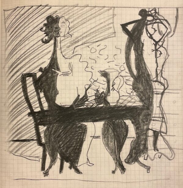 [VERVE] - BRAQUE (Georges) Carnets intimes de Georges Braque. Paris, Verve (Vol. VIII, N° 31-32), 1955. – Image 5