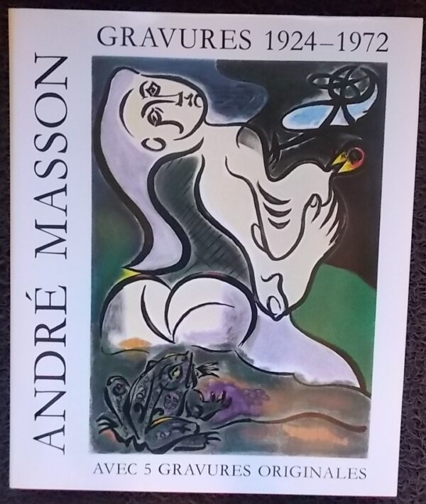 [MASSON] - PASSERON (Roger) André Masson. Gravures 1924-1972. Fribourg, Office du Livre, 1973.