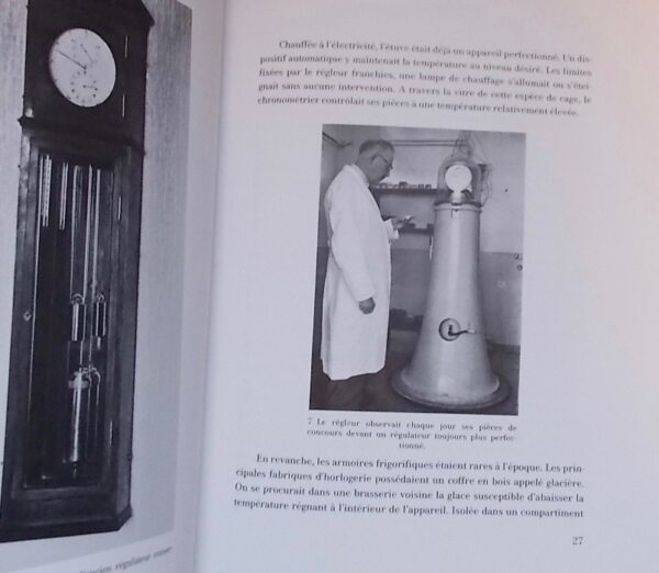 THOMANN (Charles) Les dignitaires de l'horlogerie. La merveilleuse et tragique épopée des derniers régleurs de précision qui participaient aux concours de l'Observatoire chronométrique de Neuchâtel (1923-1967). Neuchâtel, Editions du Griffon, 1981. – Image 4