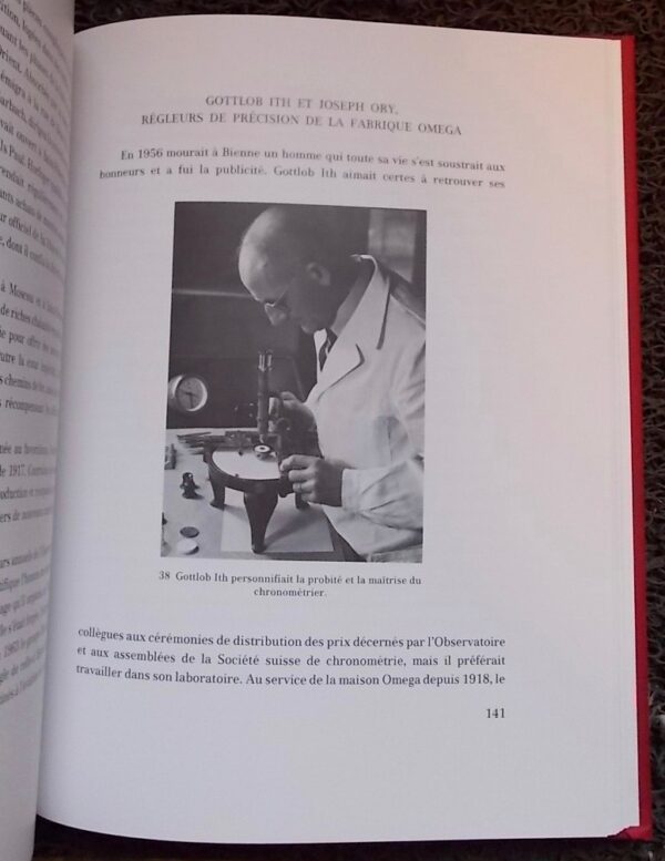 THOMANN (Charles) Les dignitaires de l'horlogerie. La merveilleuse et tragique épopée des derniers régleurs de précision qui participaient aux concours de l'Observatoire chronométrique de Neuchâtel (1923-1967). Neuchâtel, Editions du Griffon, 1981. – Image 5