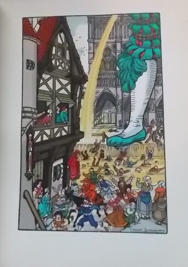 [RABELAIS (François)] Rabelais, sa vie, son oeuvre. Edition en vieux français et adaptation en français moderne par Raoul Mortier. Paris, Union Latine d'Editions, 1933. – Image 4