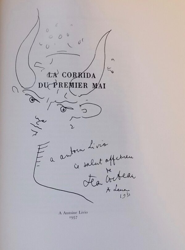 [COCTEAU] - LA REVUE DE BELLES-LETTRES N° 1-2 (1969). Mémorial Jean Cocteau. Genève, Revue de Belles-Lettres, 1969. – Image 3