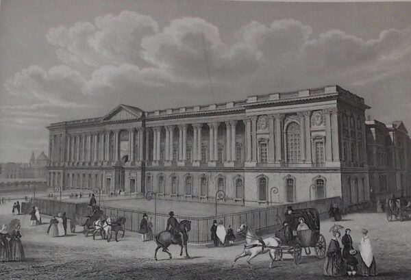 CHAMOUIN (Jean Baptiste Marie) Collection de 28 vues de Paris prises au daguerréotype. Gravures en taille douce sur acier. Sans lieu, sans nom, sans date (env. 1850). – Image 3