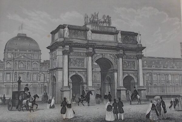 CHAMOUIN (Jean Baptiste Marie) Collection de 28 vues de Paris prises au daguerréotype. Gravures en taille douce sur acier. Sans lieu, sans nom, sans date (env. 1850). – Image 4