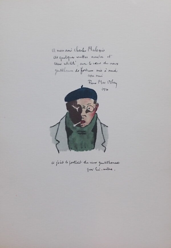 [MAC ORLAN] Hommage à Pierre Mac Orlan. Lausanne, Revue de Belles-Lettres, 1965. – Image 2