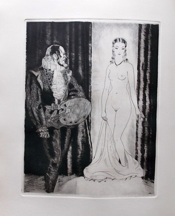 [COURBOULEIX] - BALZAC (Honoré de) Le Chef-d'Oeuvre inconnu. [Paris], chez l'artiste, [1953]. – Image 3