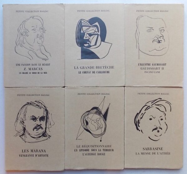 BALZAC (Honoré de) Petite collection Balzac. Genève, Skira, 1946-1947. – Image 2