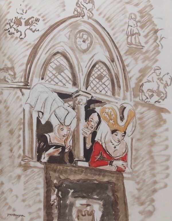 [BRAYER] - VILLON (François) Les deux testaments. Marseille, Club du Livre, 1944. – Image 6
