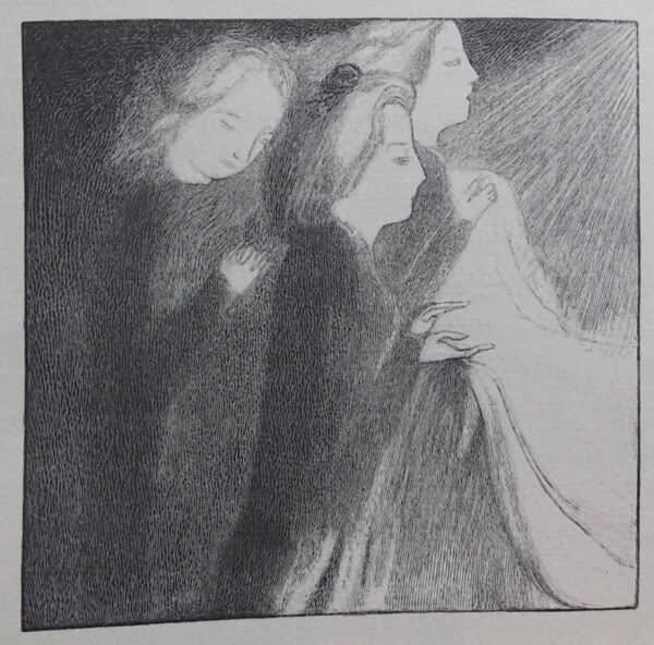 [DENIS (Maurice) ill.] L'imitation de Jésus-Christ, Traduction  anonyme du XVIIe siècle honorée d'un Bref de Notre Saint-Père le pape Pie IX. Paris, Ambroise Vollard, 1903. – Image 5