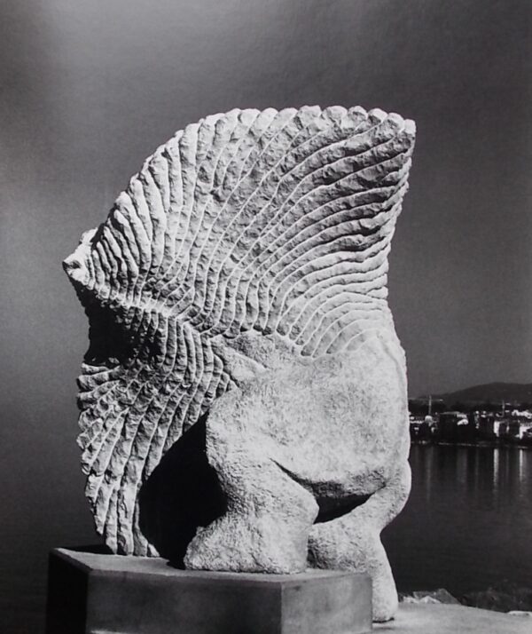 DELACHAUX (Gaspard) Autoportrait. Sculptures, textes, atelier et manière d'être. Sans lieu, Skira, [1990]. – Image 7