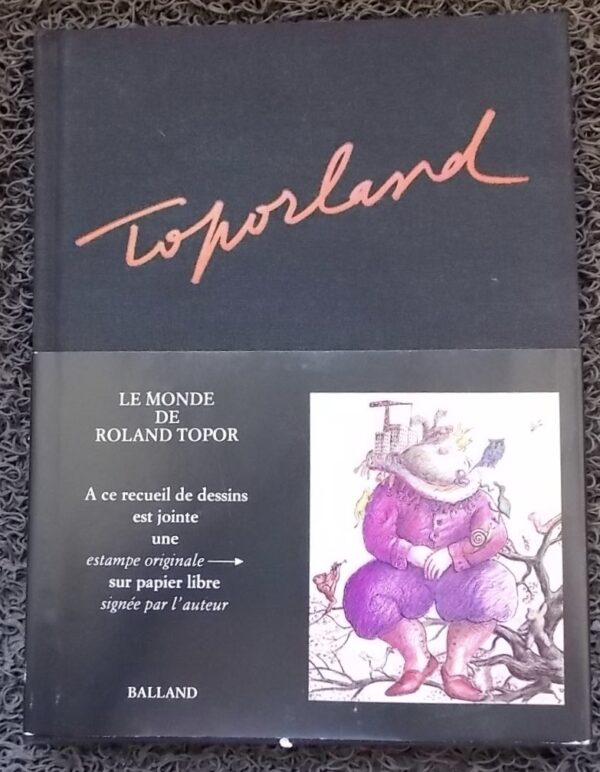 TOPOR (Roland) Toporland. Paris, Balland, 1977. – Image 2