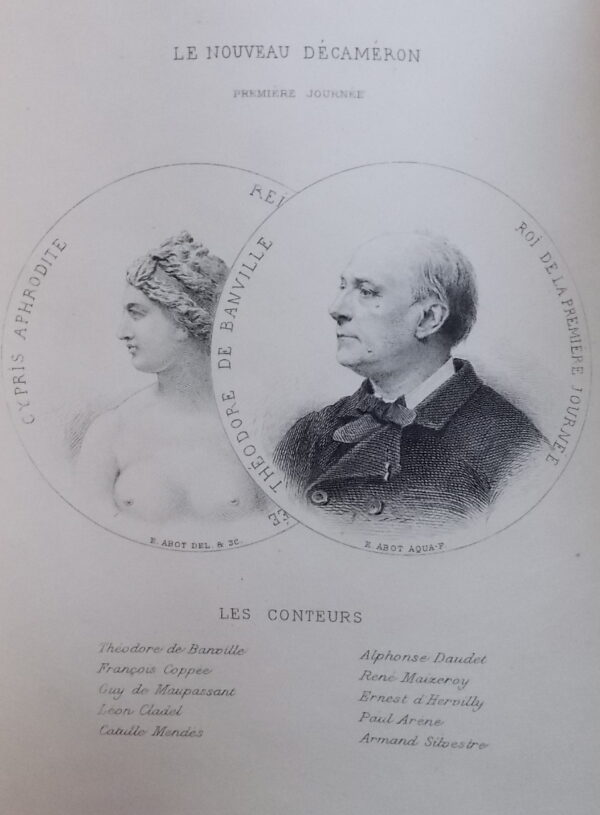 [COLLECTIF] Le nouveau Décaméron. Paris, Dentu, 1884-1887. – Image 3