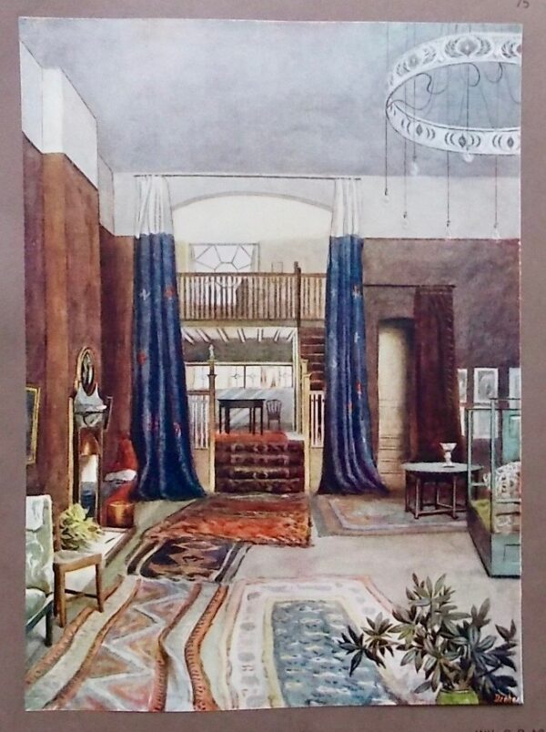 BEAUCLAIR (R.) & GRADL (M. I.) Documents d'architecture moderne. Ensemble et détails. Formes - Matériaux - Couleurs. 2e année. Paris, H. Laurens Editeur, [1902]. – Image 5