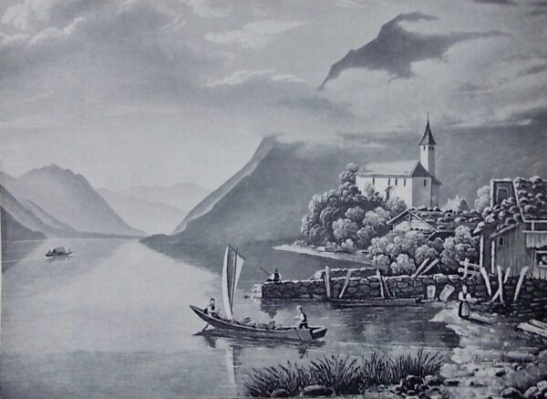 GRELLET (Pierre) La belle batelière de Brienz. Lausanne, Editions des terreaux, 1950. – Image 5