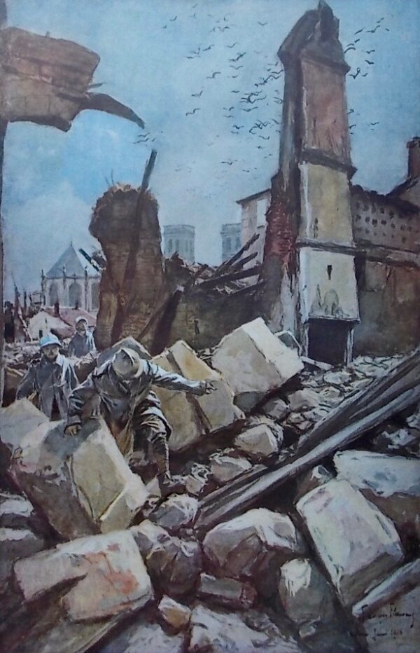 [ALBUM] L'album de la Guerre 1914 - 1919. Histoire photographique et documentaire reconstituée chronologiquement à l'aide de clichés et de dessins publiés par L'Illustration de 1914 à 1921. Paris, L'Illustration, 1929. – Image 6