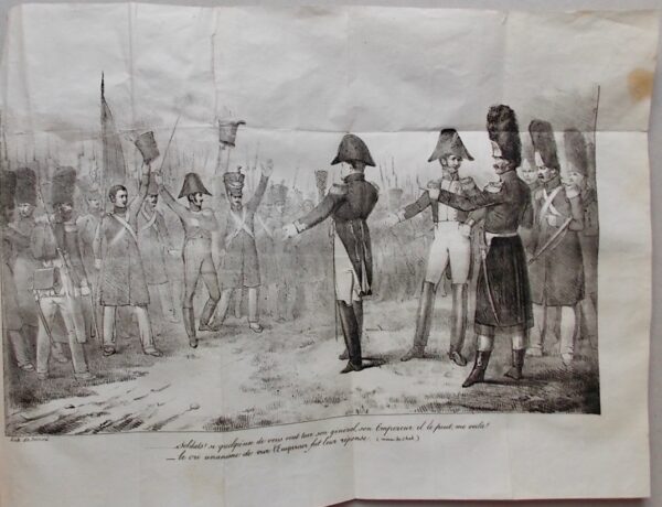 FLEURY DE CHABOULON (Pierre-Alexandre-Edouard) Mémoires pour servir à l'histoire de la vie privée, du retour et du règne de Napoléon en 1815. Bruxelles, Arnold Lacrosse, 1820. – Image 4