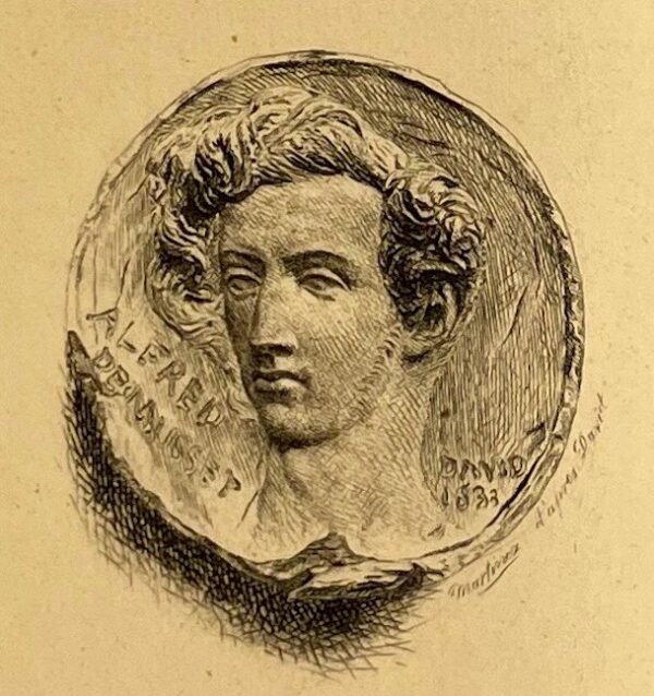 MUSSET (Alfred de) Poésies 1833-1852. Rolla - Les nuits - Poésies nouvelles - Contes en vers. Paris, Lemerre, sans date. – Image 3