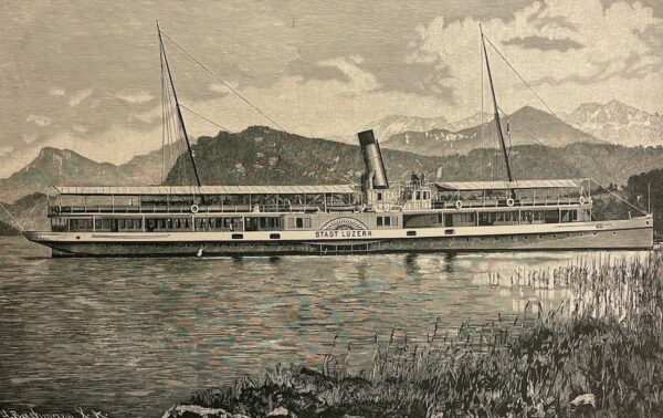HEER (J. C.) Le lac des Quatre-Cantons et la Suisse primitive. Zurich et Leipzig, Etablissement Artistique Th. Schröter, 1900. – Image 4
