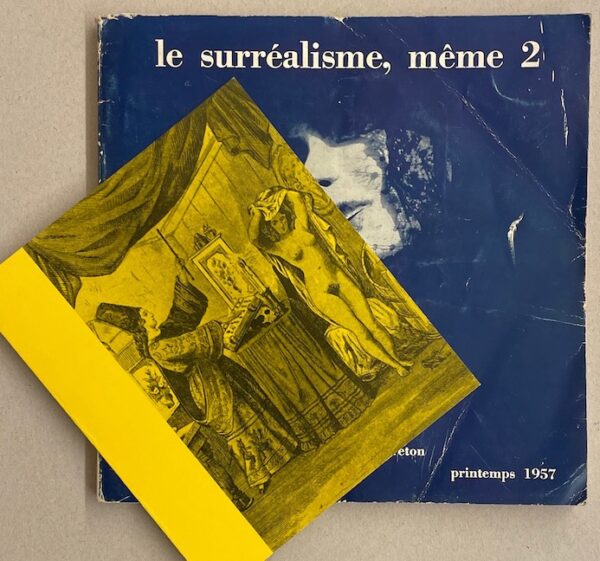 [BRETON (André) dir.] Le surréalisme, même 2. Paris, J.-J. Pauvert, 1957.