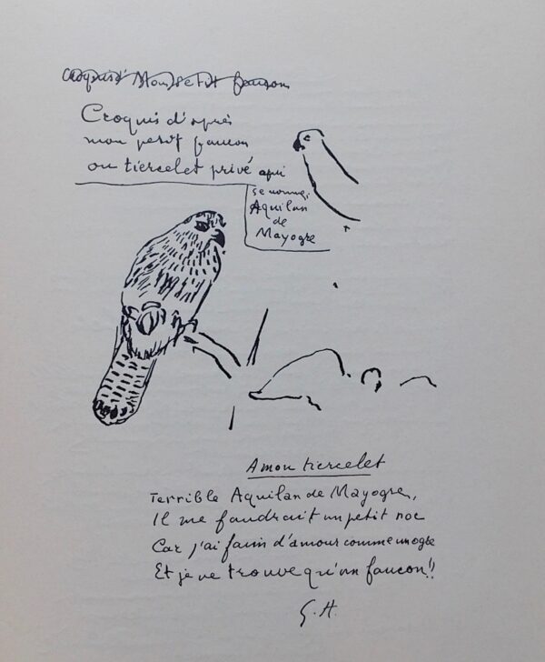 APOLLINAIRE (Guillaume) Poèmes à Lou. Genève, Pierre Cailler, 1955. – Image 2
