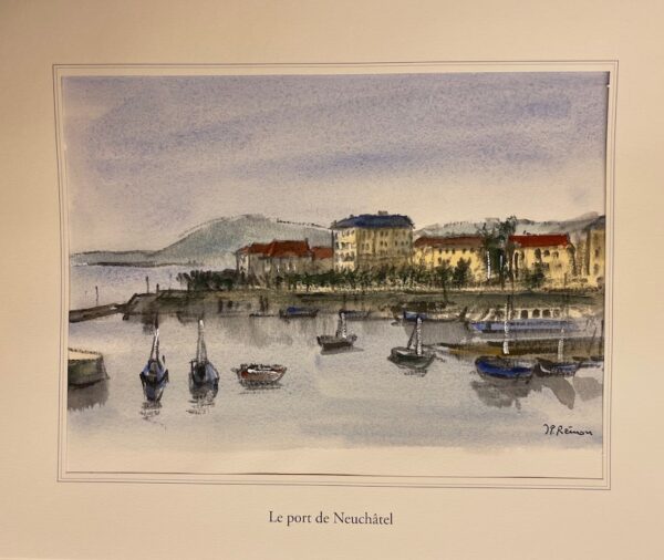 REMON (Jean-Pierre) J'aime Neuchâtel. Genève, Editions d'Art Art, Créations et Bibliophilie SA, 2011. – Image 6