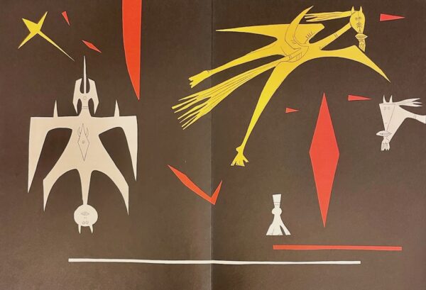 [LAM] - DERRIERE LE MIROIR N° 52. Wilfredo Lam. Paris, Maeght, 1953. – Image 2