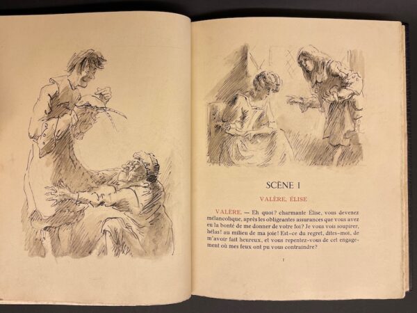 MOLIERE L'avare. [Paris], aux dépens de l'artiste - Les Bibliophiles Franco-Suisses, 1942. – Image 2