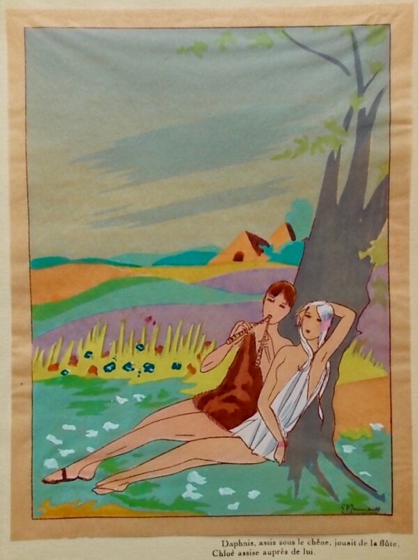 LONGUS Daphnis et Chloé. Paris, Nilsson (coll. Lotus), sans date. – Image 2