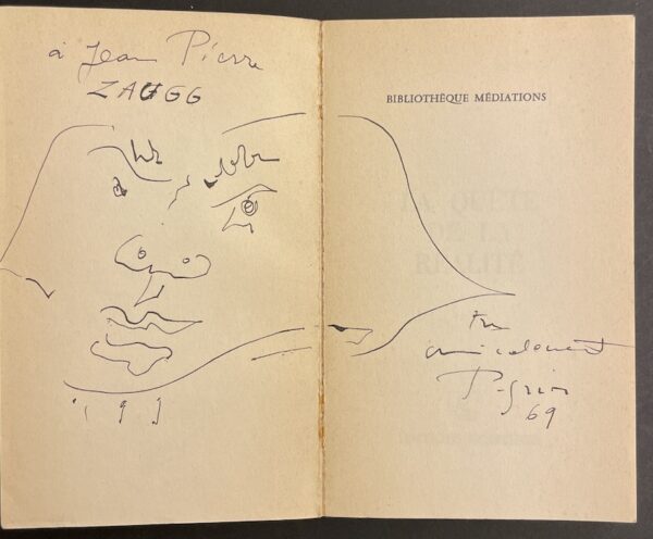 PIGNON (Edouard) La quête de la réalité. La réflexion d'un peintre sur le sens actuel de la création artistique. Paris, Gonthier (coll. Médiations), 1968. – Image 2