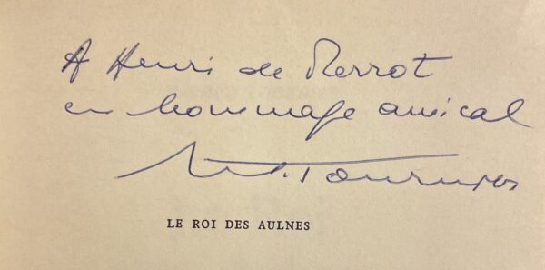 TOURNIER (Michel) Le Roi des Aulnes. Paris, Gallimard (coll. Blanche), 1970. – Image 3