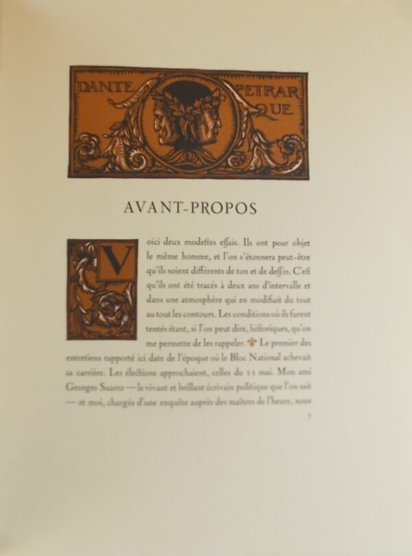KESSEL (Joseph) De la rue de Rome au Chemin de Paradis. Paris, Les Editions du Cadran, 1927. – Image 2