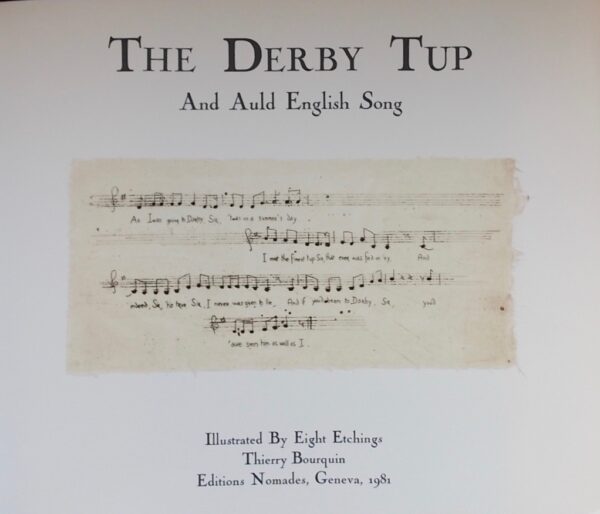 BOURQUIN (Thierry) ill. The Derby Tup. And Auld English Song. Genève, Editions Nomades, 1981. – Image 2