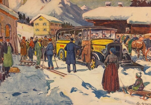[centenaire] Le centenaire des Postes Alpestres suisses. Genève, L'Art en Suisse, 1932. – Image 4