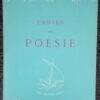 Collectif Cahier de Poésie. Neuchâtel, La Baconnière (coll. Les Cahiers du Rhône - série bleue), 1942.
