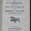 ROUSSEAU (Jean-Jacques) Les Confessions de J. J. Rousseau, suivies des Rêveries du promeneur solitaire. A Genève, sans nom, 1782. – Image 2