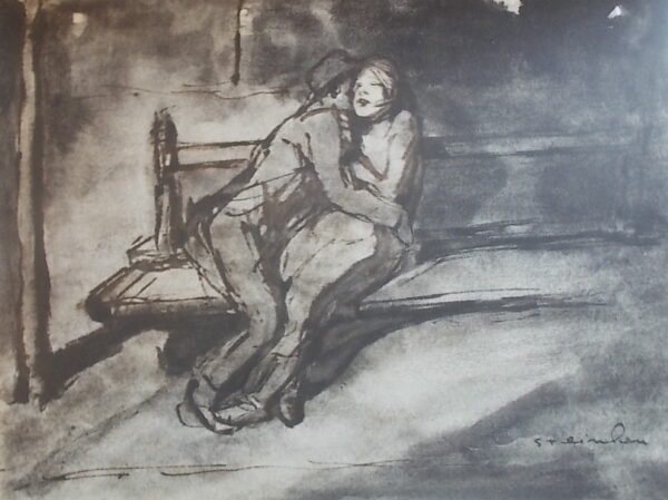 [STEINLEN] - AURIOL (George) & DYSSORD (Jacques) Steinlen. Steinlen et la rue par George Auriol - Saint Lazare par Jacques Dessord. Paris, Eugène Rey Editeur, 1930. – Image 5