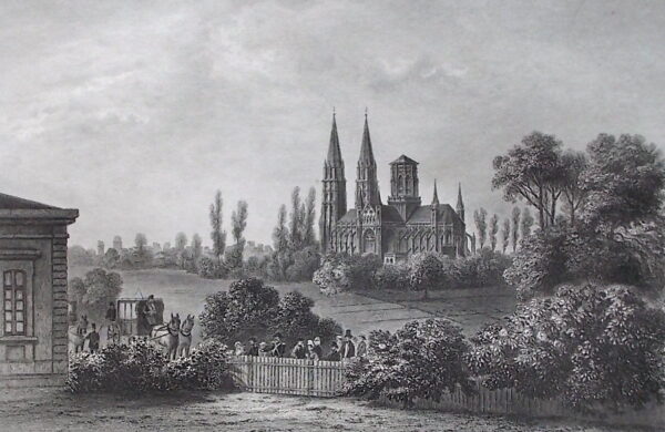 DUCKETT (W.) La France. Vues de ses monuments et de ses sites les plus remarquables. Collection de gravures sur acier avec texte explicatif et descriptif par W. Duckett. Tomer premier : La Normandie. Darmstadt, Gustave Georges Langé ; Paris, Ricoul et G. Scriba ; New York, Frédéric Langé, 1866. – Image 5